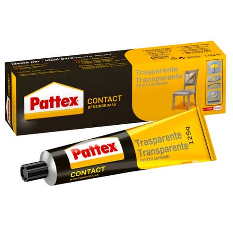 Pattex Contact permanent contact adhesive transparent 125 g -