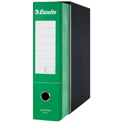 Registratore protocollo Esselte Essentials G75 23x33 cm dorso 8 cm