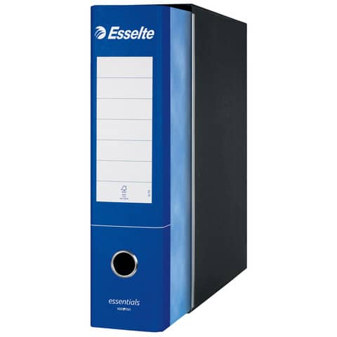 Registratore protocollo Esselte Essentials G75 23x33 cm dorso 8 cm