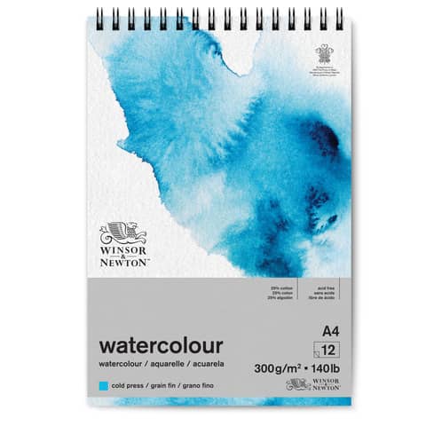 Blocco di carta per acquerello Winsor&Newton formato A4