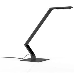 Lampada con base da tavolo lineare Luctra 680 lm nero