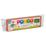 Panetto di plastilina vegetale modellabile 350 g Pongo terracotta