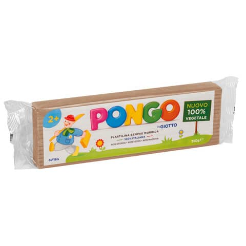 Panetto di plastilina vegetale modellabile 350 g Pongo beige