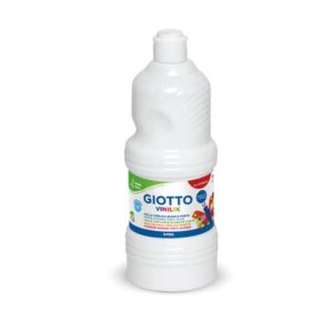 Giotto Vinilik strong vinyl glue in a 1 kg bottle - colour white -