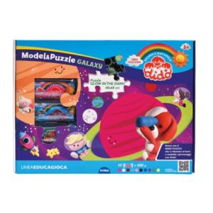 Pasta modellabile in gioco creativo Didò Model&Puzzle Galaxy