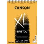 Canson Bristol XL spiral bound pad 50 ff A4 180 gsm