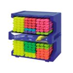 Espositore modulare 108 evidenziatori Tratto Video - colori assortiti -