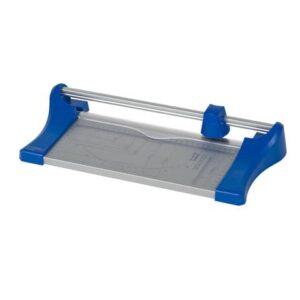 Taglierina a rullo Q-Connect grigio/blu fino a 10 ff A4