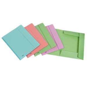 Cartelle 3 lembi con elastico Favorit Pastel formato 24x33 cm conf. da 20
