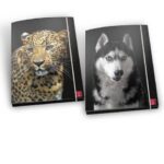 Cartella a 3 lembi con elastico Pigna Animal - A4 30x22x5 cm