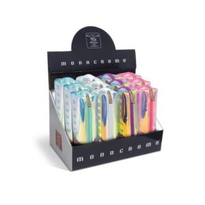 Espositore 12 astucci Pigna Monocromo Iridescent - colori assortiti -