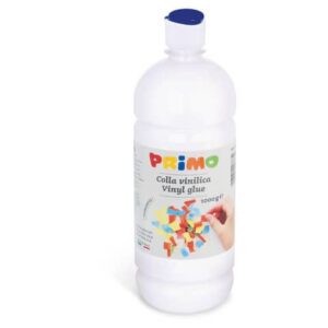 Primo vinyl glue in bottle with dispenser cap - 1 litre -