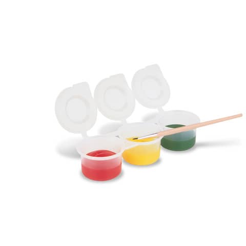 Vasetti Primo con coperchio per miscelare i colori conf. 6 - 75 ml