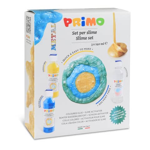 Set colla per slime Primo colori metal -