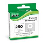 Lebez adhesive eyelets Ø 16 mm - 250 pcs - colour