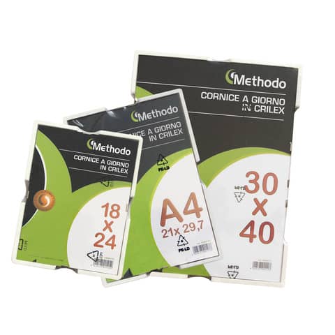 Cornice a giorno Methodo in crilex antiurto 70x100 cm -