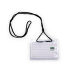 Lebez lanyard badge holder black colour - 100 pcs.