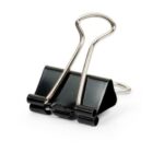 Molla double clips Lebez formato 25 mm - conf. da 12 pezzi -