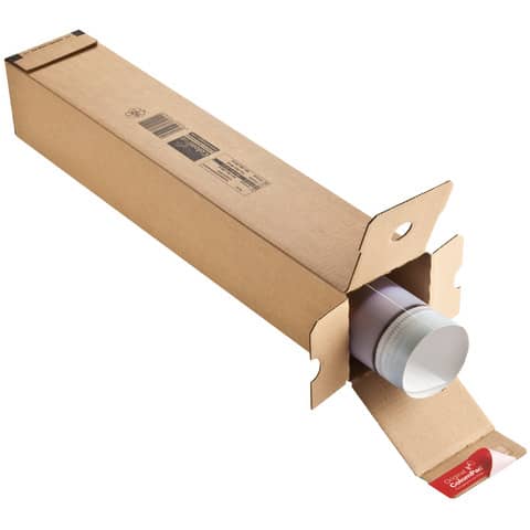 ColomPac shipping tube - 10 pcs. - corrugated cardboard havana