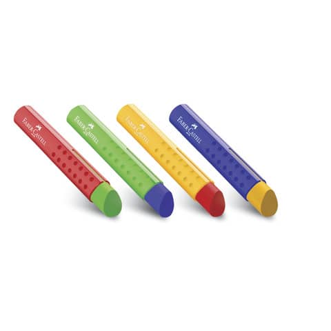 Espositore 24 gomme in vinile Faber-Castell TRI - colori