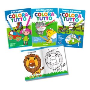 Album da colorare Blasetti Colora Tutto A4 - 24 ff - giocattoli, piccoli
