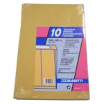 Busta a sacco Blasetti Mondex Avana - 120 g/m2 - in conf. 10 buste - 300x400
