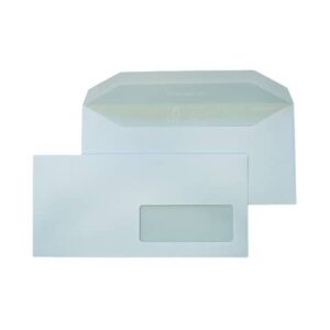 Busta bianca con finestra Blasetti Super Pocket 80 g/m2 in conf. 500 buste