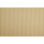 Cartoncino ondulato Deco Cannetè 50x70 cm - 230 gr avana - conf. 10 pezzi -