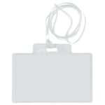 Sei Rota lanyard badge holder plate size 9.5x6 cm -