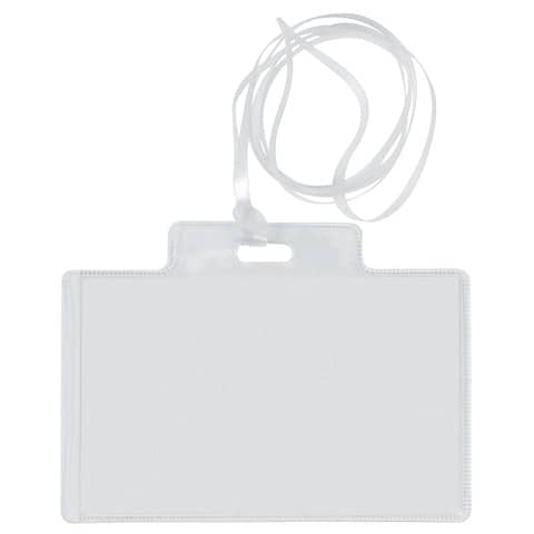 Sei Rota lanyard badge holder plate size 9.5x6 cm -