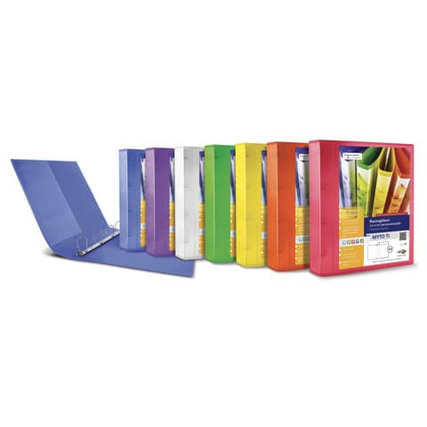 Raccoglitore personalizzabile in PP Sei Rota Myto TI - A4 - 4 anelli D -