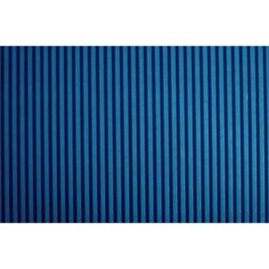 Deco Cannetè corrugated cardboard 50x70 cm - 230 g dark blue - 10 pcs -