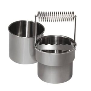 Lavapennelli in metallo CWR - 11x20 cm -