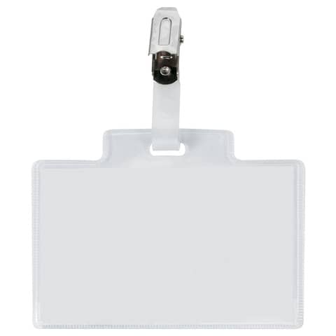 Sei Rota PASS 3M clip-on badge holder plate - format 9.5x6 cm -