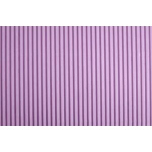 Deco Cannetè corrugated cardboard 50x70 cm - 230 gr violet - 10 pcs -