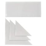 Sei Rota Triangular self-adhesive pocket size 13x13 cm - 10 pcs -.