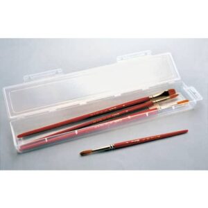 CWR acrylic brush case 3,3x31,5x2,2 cm - transparent -