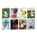 Maxi quaderni Blasetti Cuccioli formato A4  carta 100 g conf. 10 pezzi