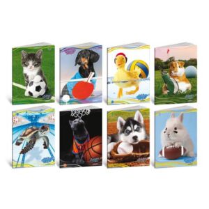 Maxi quaderni Blasetti Cuccioli formato A4  carta 100 g conf. 10 pezzi