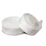 Felt round chalkboard eraser IKona+ - Ø 8,5 cm - white -