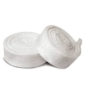 Cancellino tondo in feltro per lavagne IKona+ - Ø 8,5 cm - bianco -