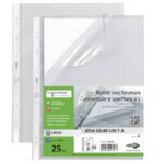 Busta a perforazione universale Sei Rota Atla T A apertura a L formato 22x30 cm -
