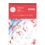 Blocco con spirale Musa Debutto A3 120g/m2 - 50 fogli -