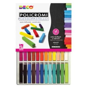 Gessi policromi quadrati Deco Gessopastello - colori assortiti -