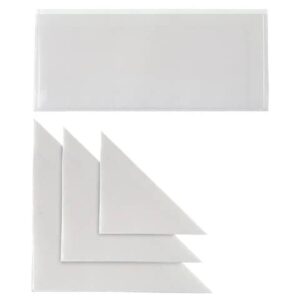 Tasca autoadesiva triangolare Sei Rota formato 17x17 cm - conf. 10 pezzi -