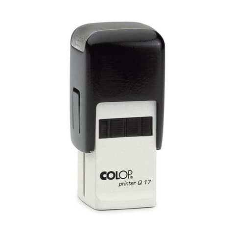 Timbro quadrato Colop formato 17x17 mm - Q17