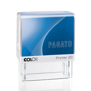 Timbro Colop printer 20/L scritta "pagato"