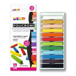 Gessi policromi quadrati Deco Gessopastello - colori assortiti -