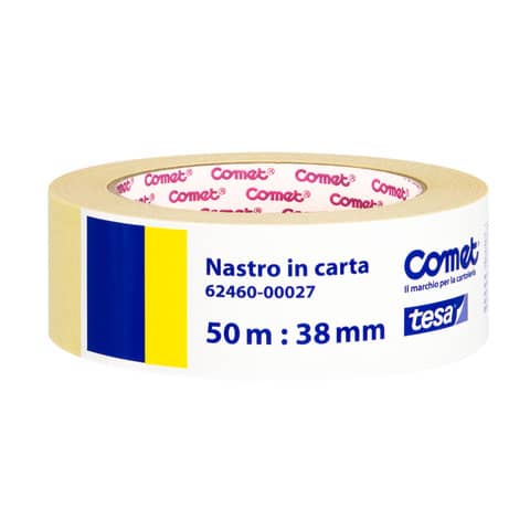Nastro adesivo in carta Comet® Mascheratura 38 mm x 50 m -