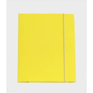 Cartella a tre lembi con elastico Cartotecnica del Garda 25x34 cm 0,8 mm